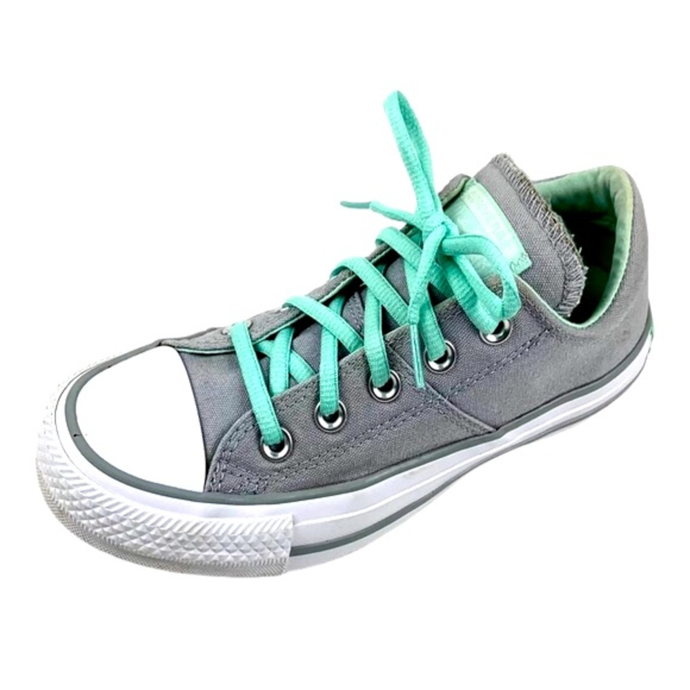 Converse Toddler All Star Gray Canvas Low Top Sneakers Size 6